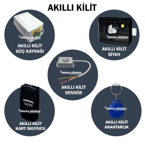 AKILLI KİLİT DIŞ ORTAM + AKÜLÜ