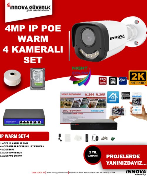 4 LÜ IP WARM SET