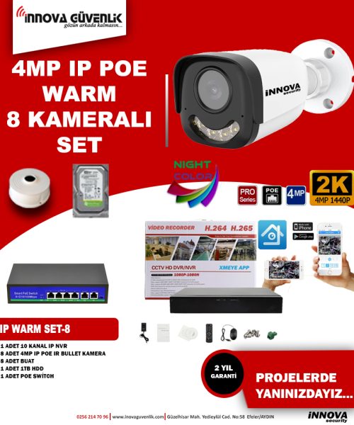 8 Lİ IP WARM SET