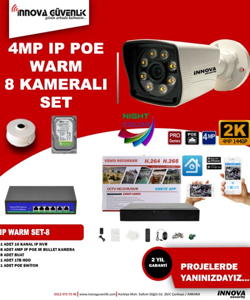 8 Lİ IP WARM SET