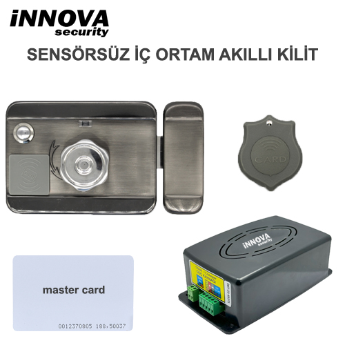 SENSÖRSÜZ AKILLI KİLİT İÇ ORTAM + AKÜLÜ