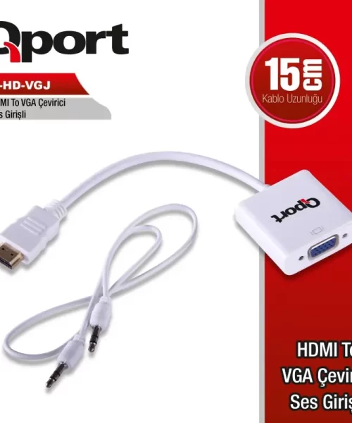 HDMI TO VGA CEVIRICI+ SES