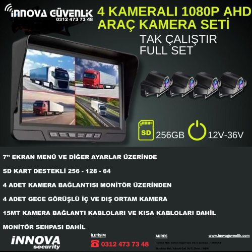ARAÇ KAMERA SETİ