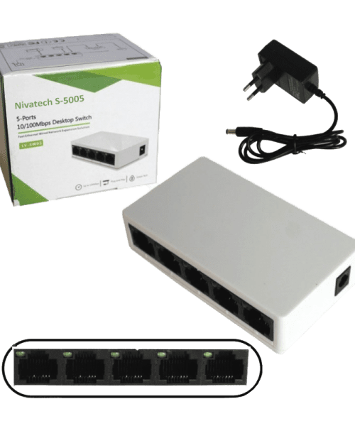 S-5005 5 Port 10/100 Switch