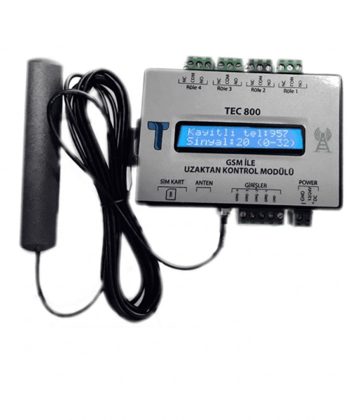 TEC800 GSM Röle Modülü