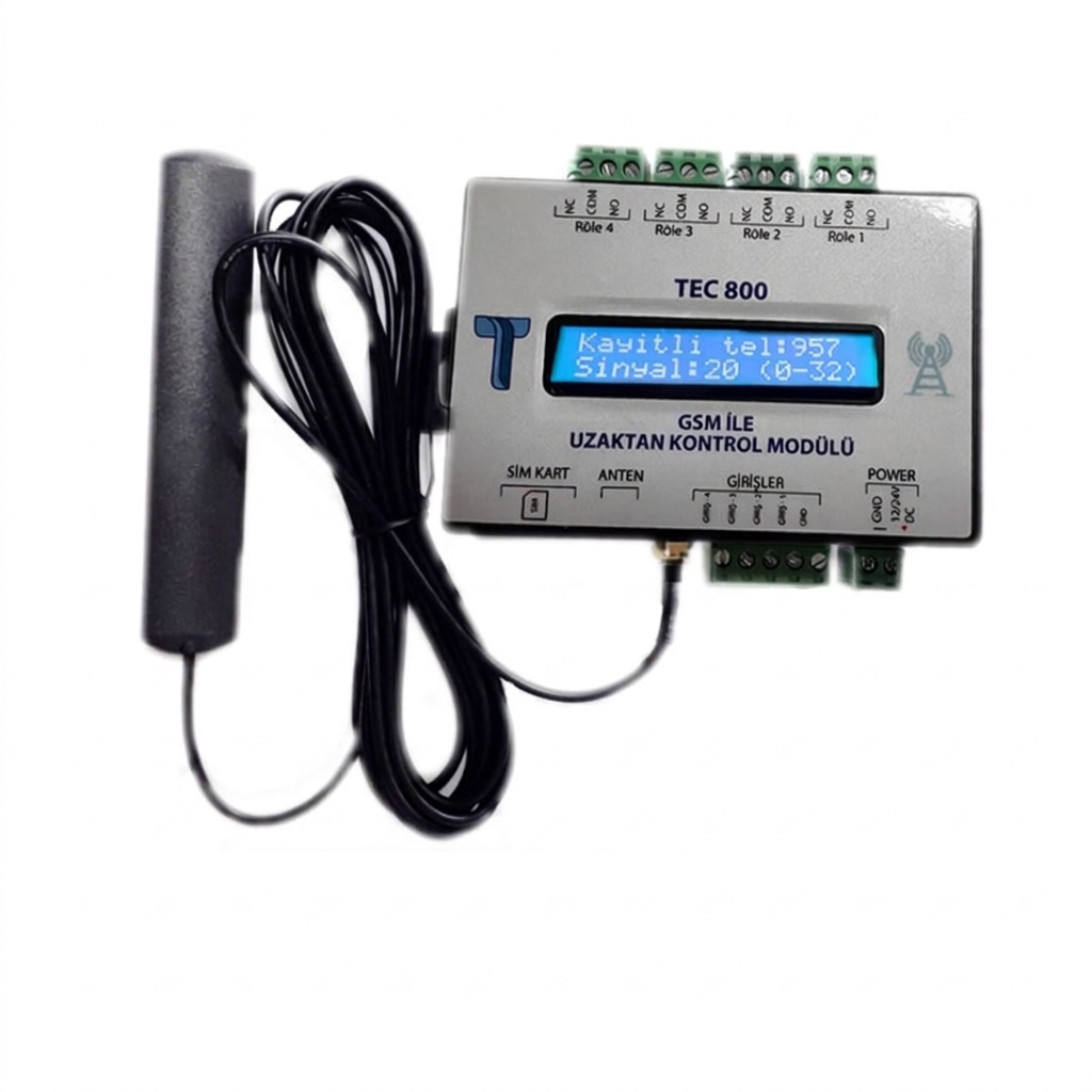 TEC800 GSM Röle Modülü